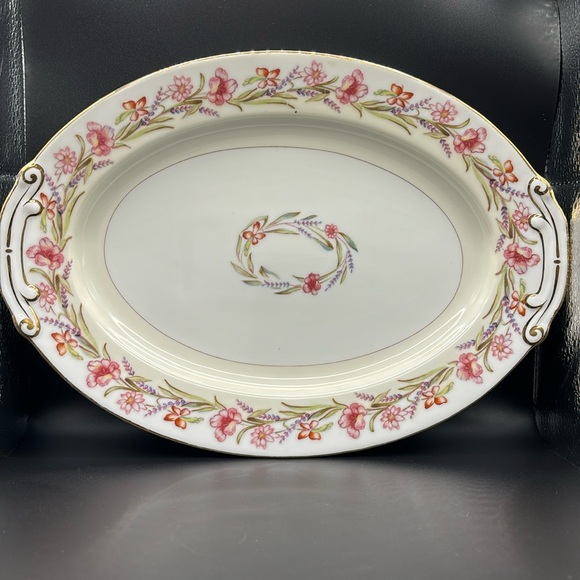 Vintage Aladdin "Garland" Small Serving Platter - Picture 1 of 4